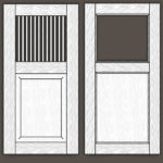 Combinations Frame and Panel Doors